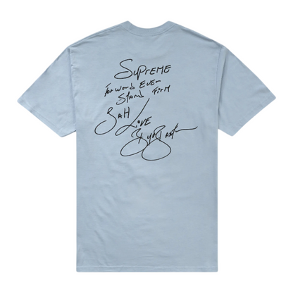 Supreme “Buju Banton” Tee Light Blue (SS19)