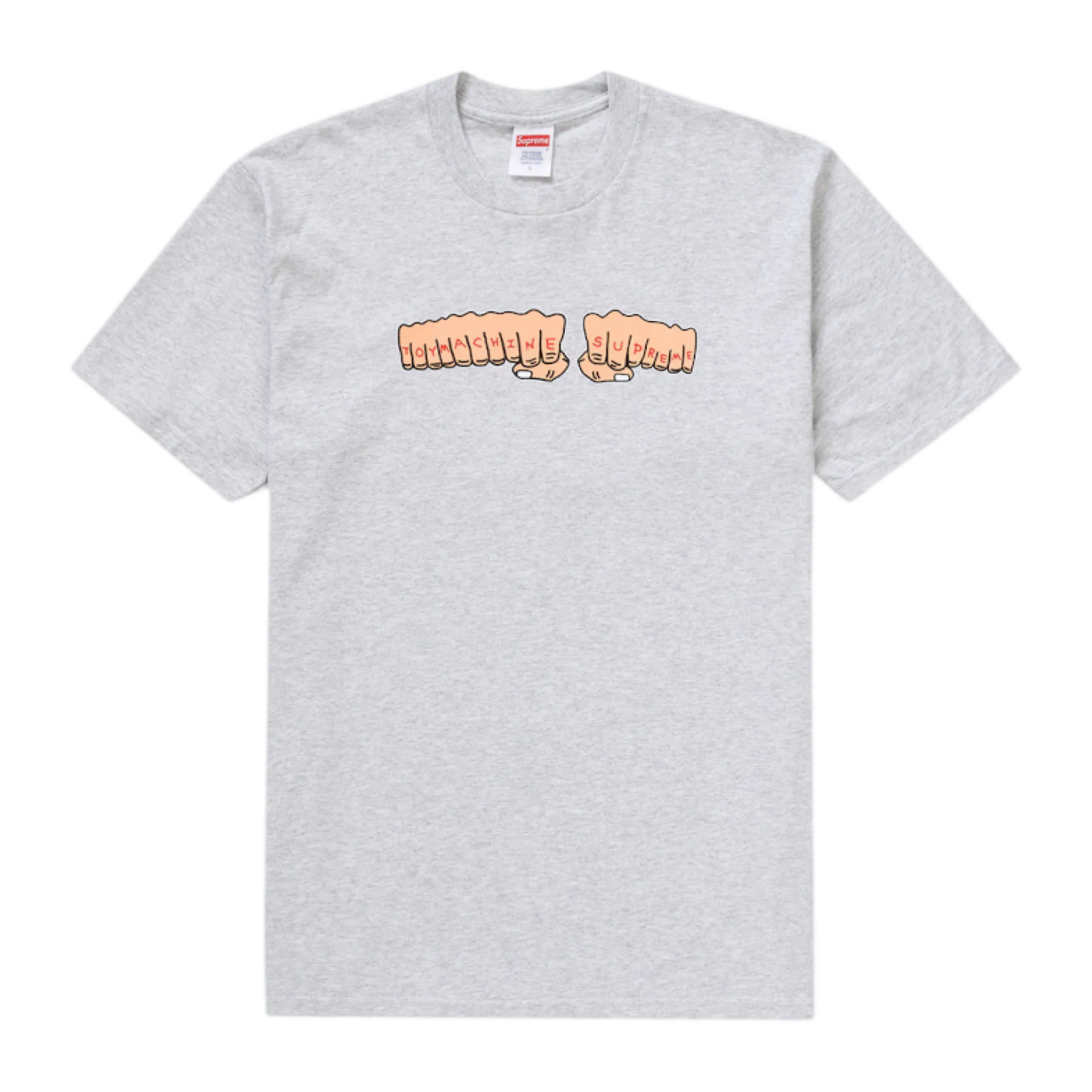 supreme Toy Machine Fist Tee White Ｍ Supreme Toy Machine Fist Tee White Men's - SS24 - US