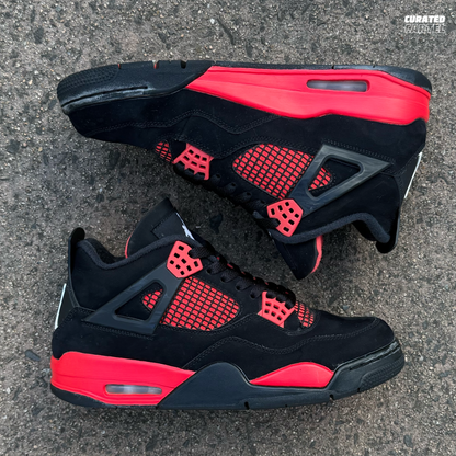 Jordan 4 Retro “Red Thunder” US9