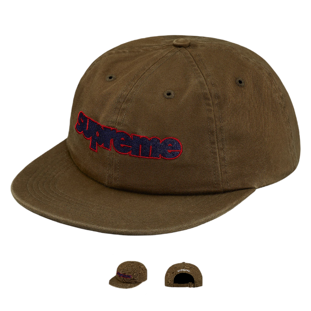 Supreme Connect 6-Panel Cap “Dark Olive” (FW18) PRE-OWNED