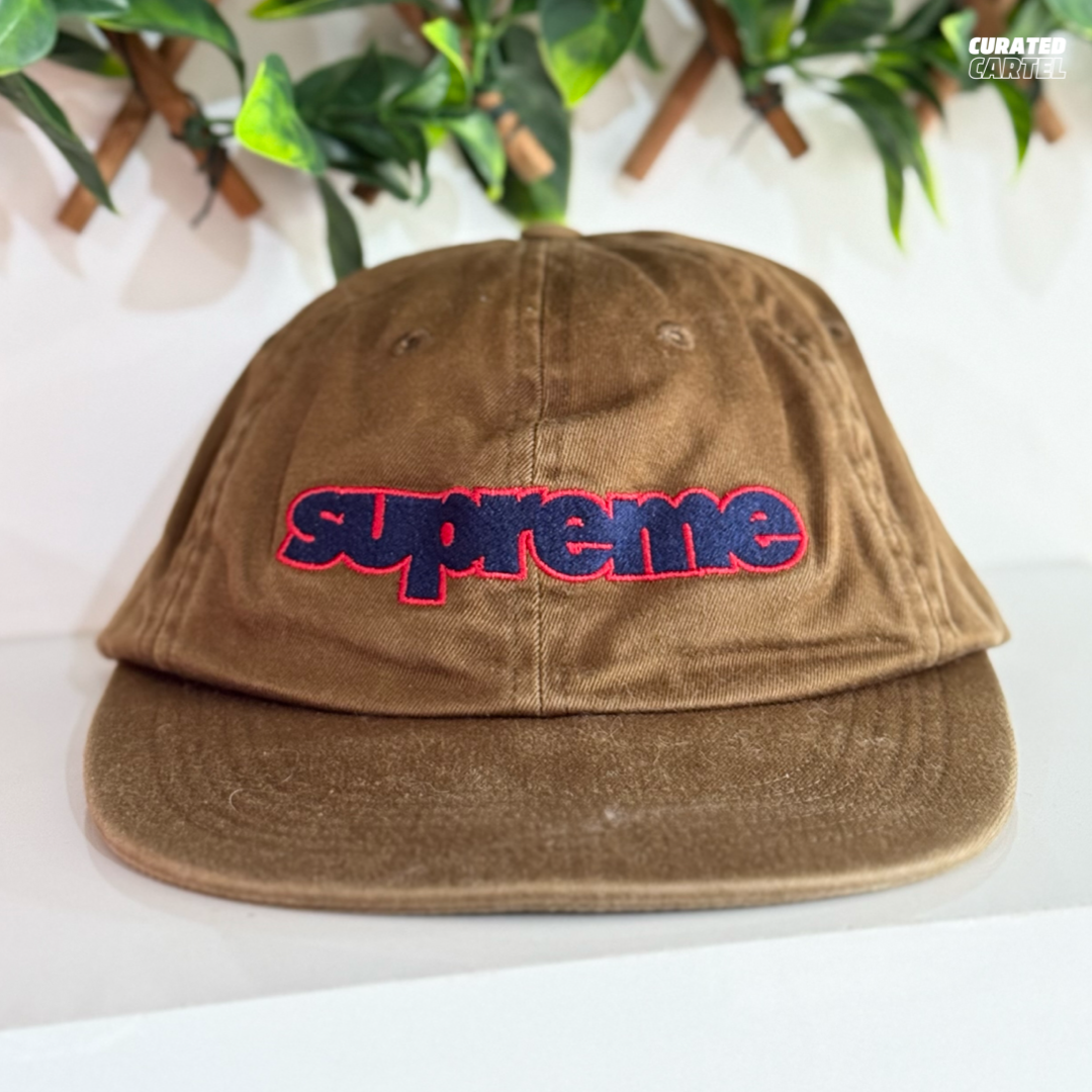 Supreme Connect 6-Panel Cap “Dark Olive” (FW18) PRE-OWNED