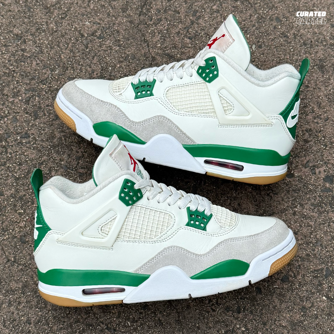 Jordan 4 Retro SB “Pine Green” US9