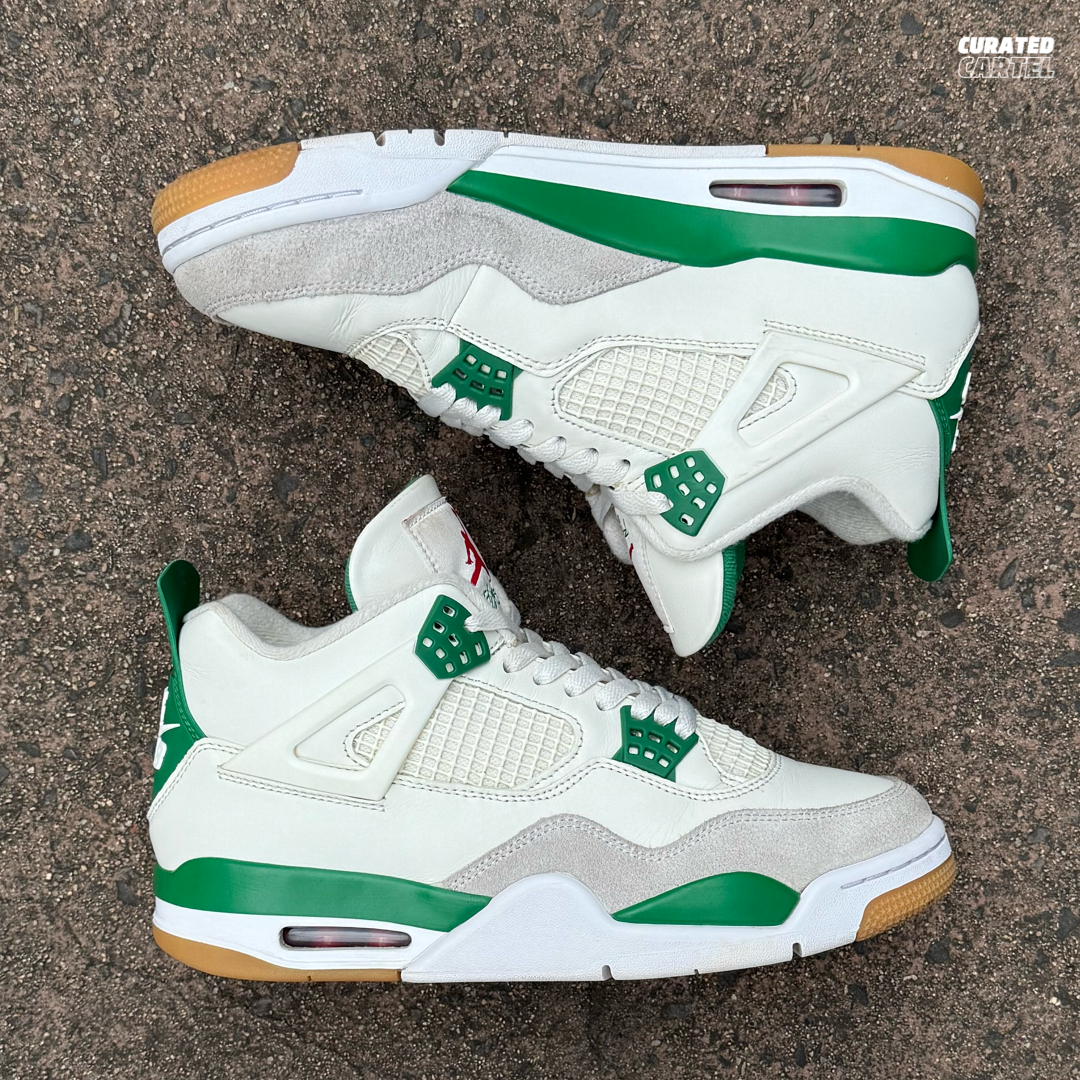 Jordan 4 Retro SB “Pine Green” US9