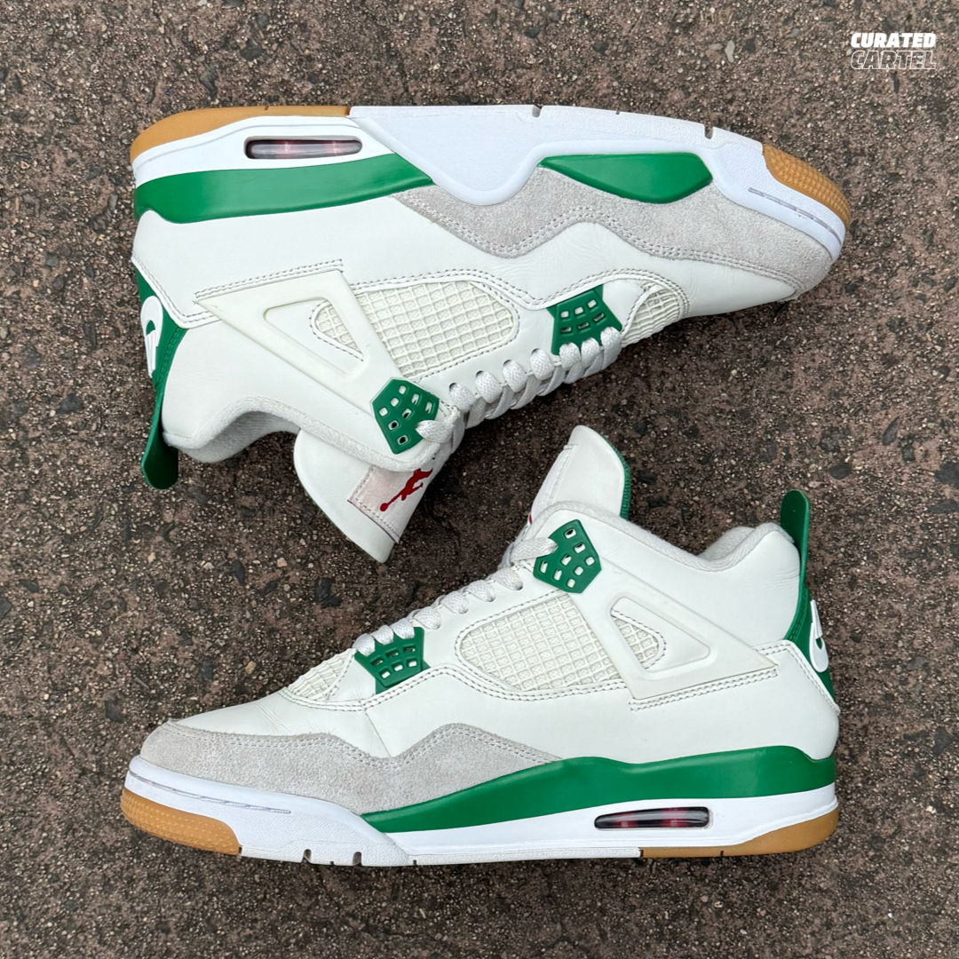 Jordan 4 Retro SB “Pine Green” US9