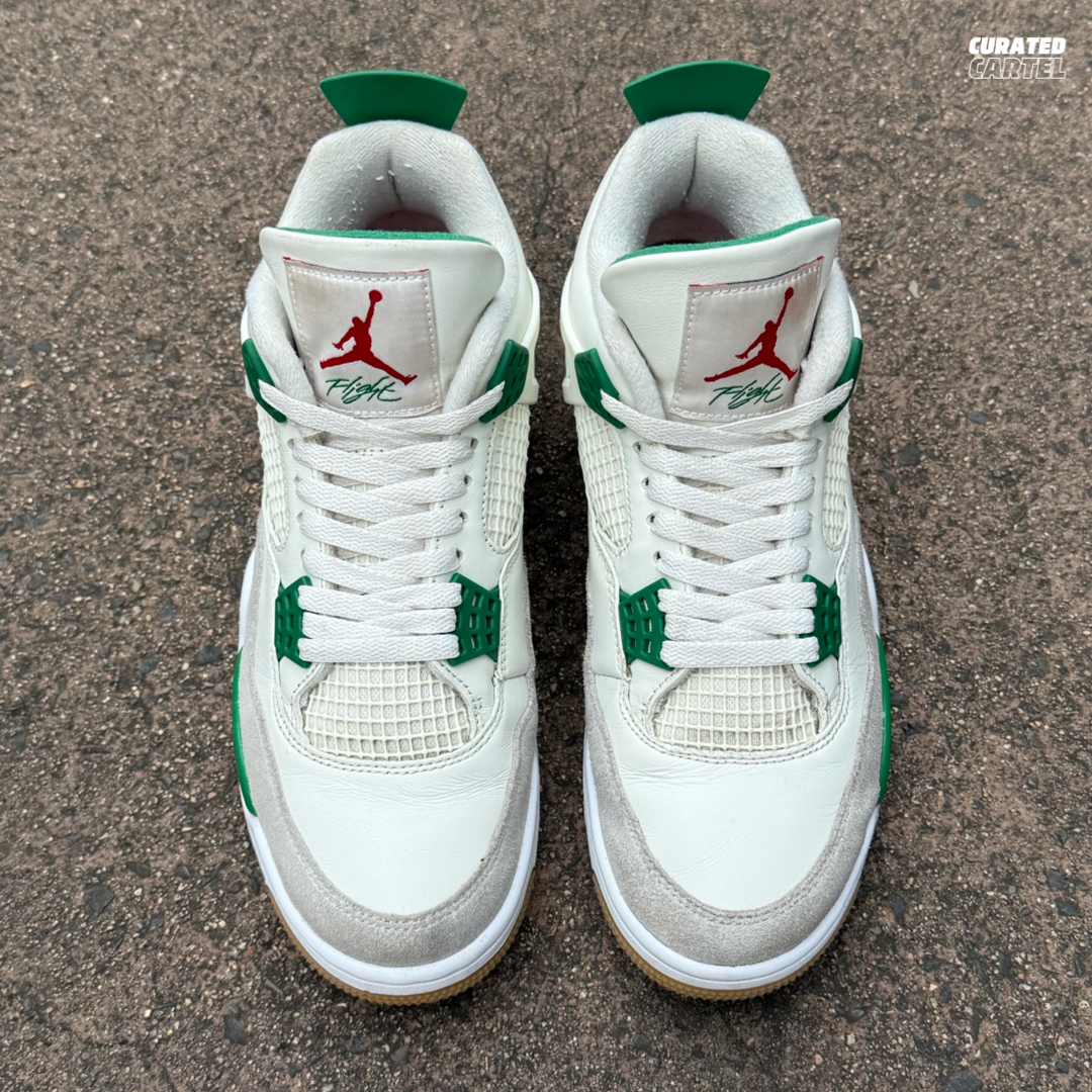 Jordan 4 Retro SB “Pine Green” US9