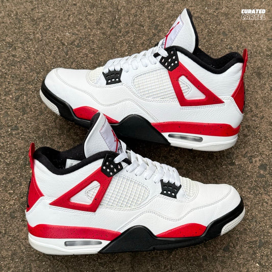 Jordan 4 Retro “Red Cement” US10