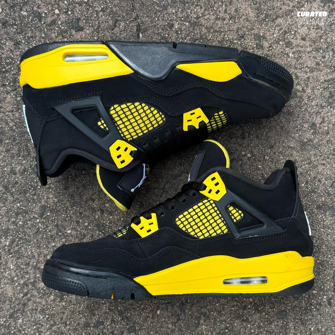 Jordan 4 Retro “Yellow Thunder” (GS) US6Y (US7.5W)