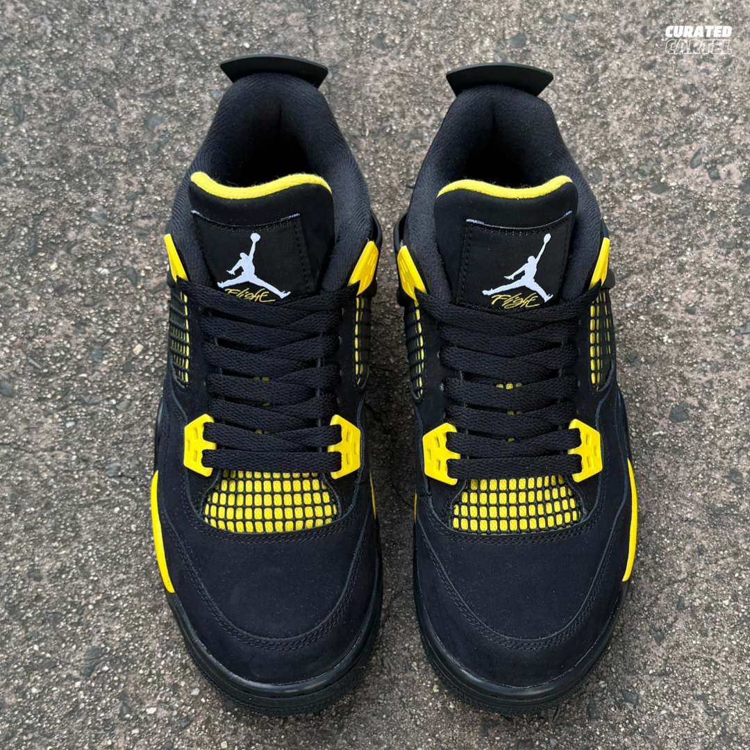 Jordan 4 Retro “Yellow Thunder” (GS) US6Y (US7.5W)