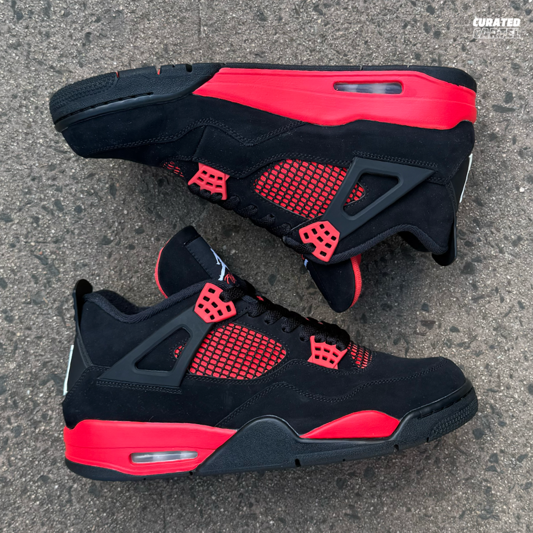 Jordan 4 Retro “Red Thunder” US11.5