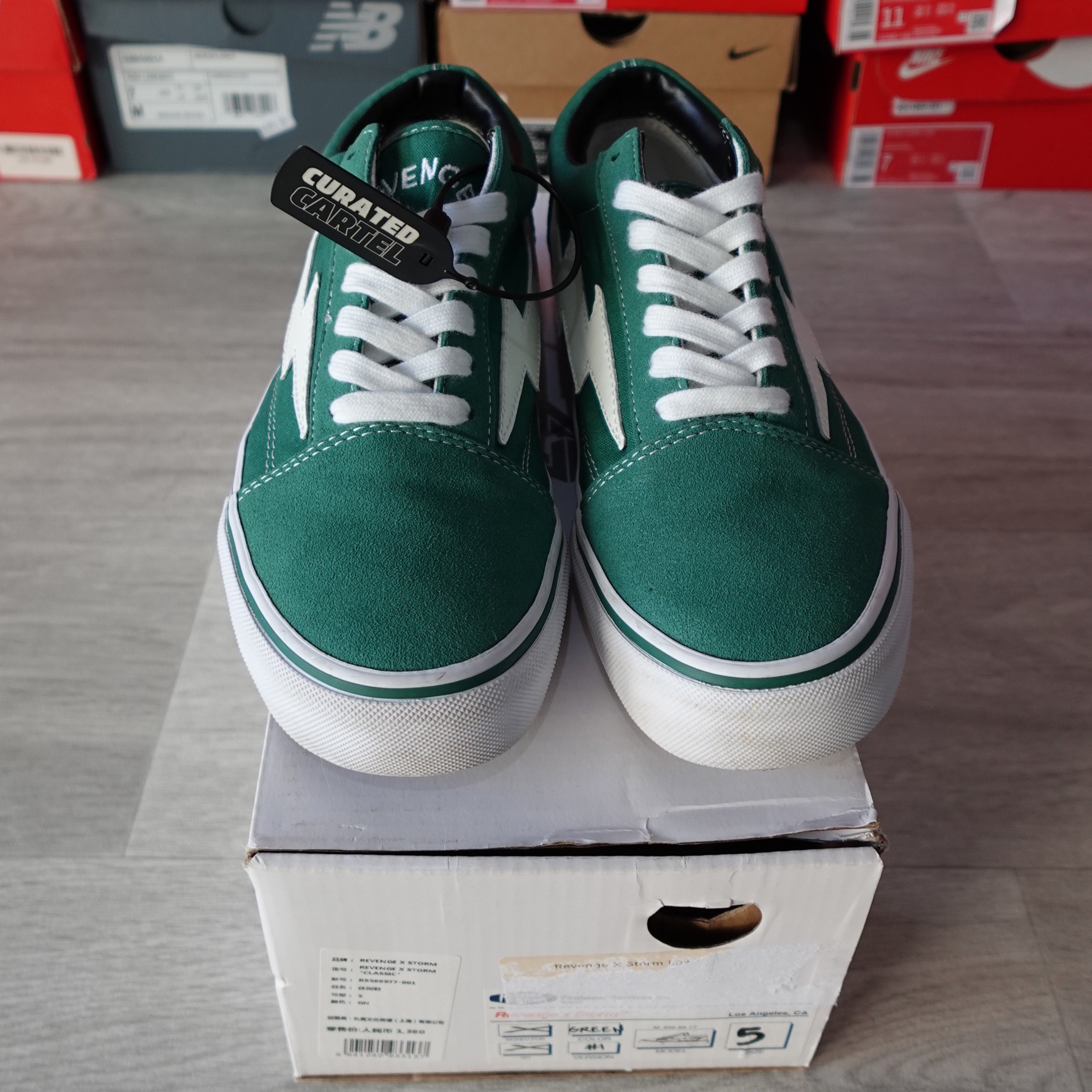 Revenge x storm vans green on sale