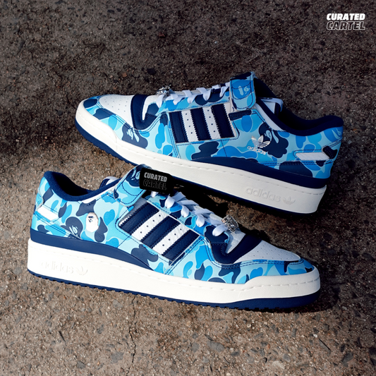 Adidas Forum 84 Low “Bape 30th Anniversary Blue Camo”