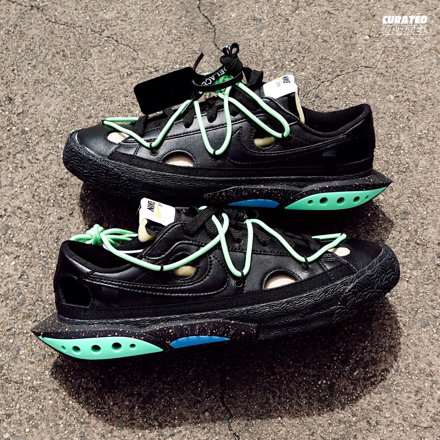 Nike Blazer Low “Off-White Electro Green”