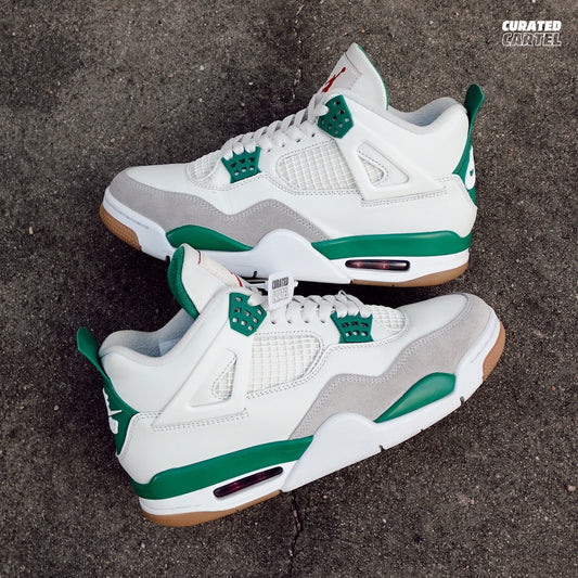 Jordan 4 Retro SB “Pine Green” US8