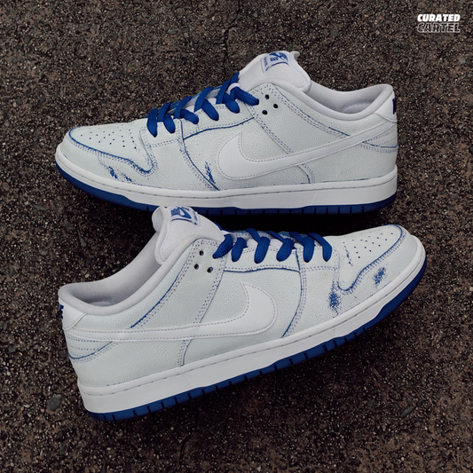 Nike SB Dunk Low “Premium White Game Royal” US11.5