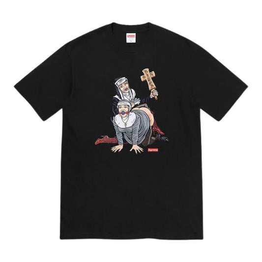 Supreme “Nuns” Tee Black FW22