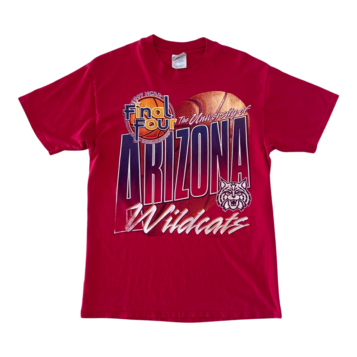 Vintage 1997 Arizona Wildcats Final4 Tee MED