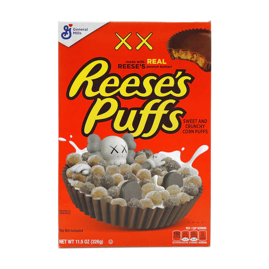 KAWS x Reese's Puffs Cereal