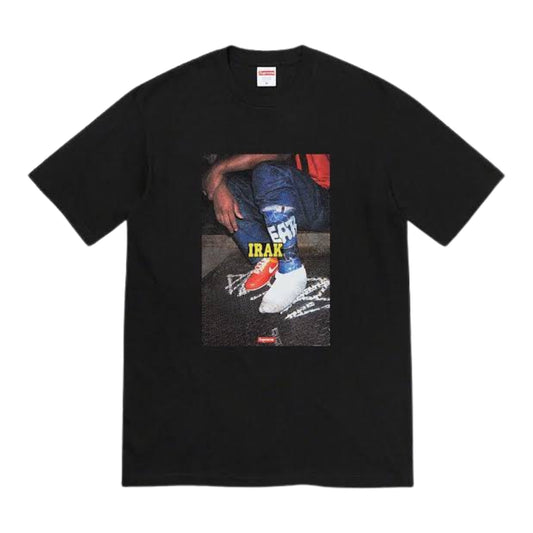 Supreme “IRAK Cast” Tee Black FW22