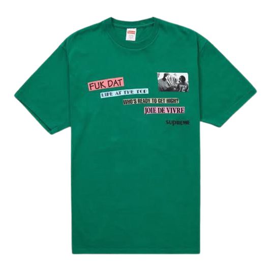 Supreme “Joie De Vivre” Tee Pine FW22